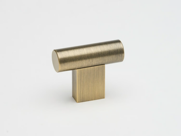 T PULL - Brass furniture knob by Lo & Co Interiors - view 2
